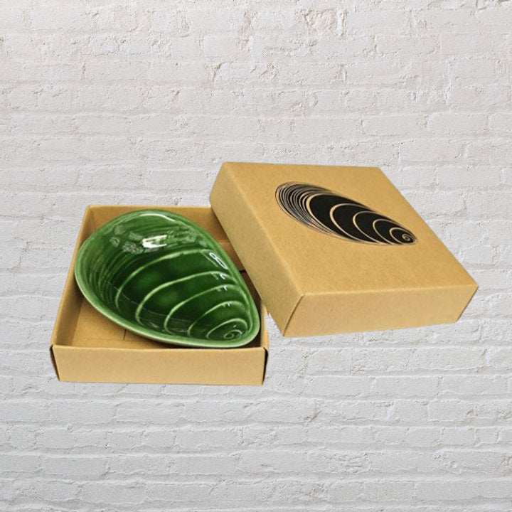 Mussel Green - 8cm Porcelain Bowl