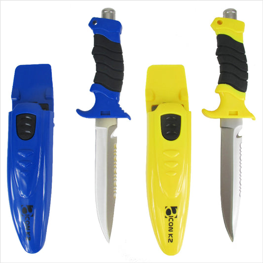 Icon K2 Dive Knife Yellow - Sale Item