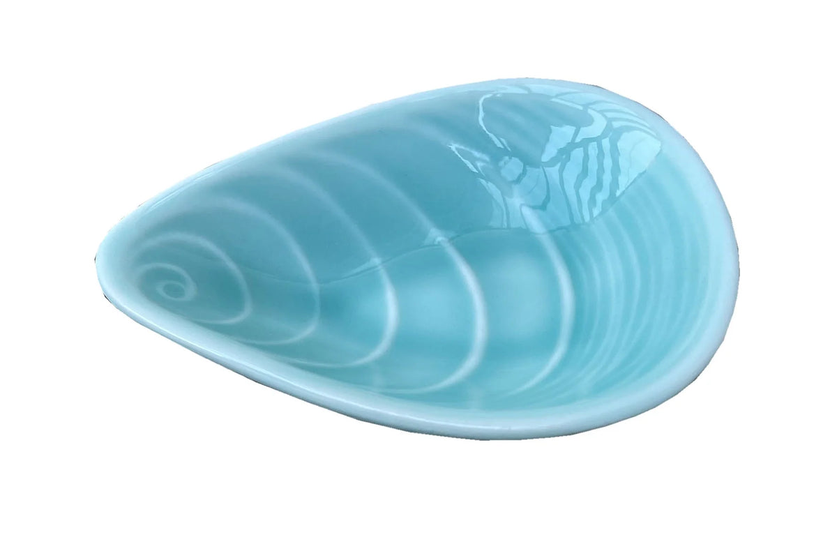 Mussel Aqua - 8cm Porcelain Bowl
